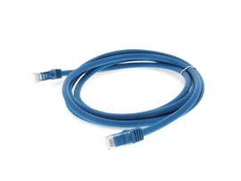 ADD-ON 10FT RJ-45 M/M CAT6A BLUE CU PATCH CBL