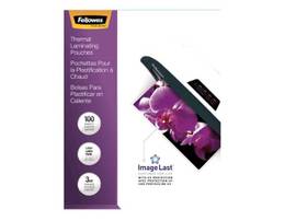 FELLOWES LAMINATING POUCHES LETTER 3MIL 100PK - CASE PACK OF 10