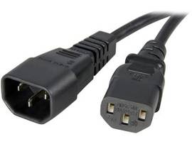 3FT POWER EXTENSION CORD C14 TO C13
