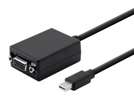 MONOPRICE MINI DP 1.1 TO VGA ADAPTER, BLACK