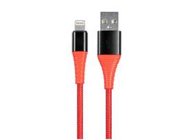 MONOPRICE APPLE MFI TO USB A CHRG&KEVLAR-CBL6FTRED