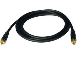 Tripp Lite series RF Digital Coax Gold Audio Cable (RCA M/M), 6 ft. (1.83 m)