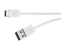 BELKIN MIXIT UP 2.0USB-A-C CHRG 480MBPS,3A,6WHT
