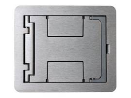 LEGRAND-WIREMOLD FLRPORT FLANGE W/BLANK BRASS