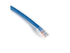 CAT5 100-MHz Economy Patch Cable, 24 AWG, RJ-45, 4-Pair, PVC, T568B, Straight-Pi