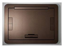 LEGRAND-WIREMOLD EFB610 TR FLUSH CVR SOLID TOP BZ