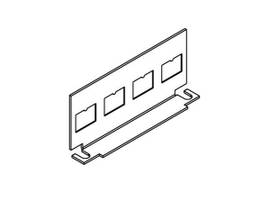 LEGRAND-WIREMOLD DATA BRKT-4RJ/KO