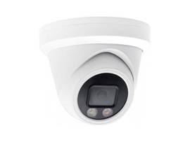 SMARTEYES NDAA GALAXY COLOR-V AI HUMAN & VEHICLE FULL COLOR 6MP IP TURRET WITH MIC BUILD IN / 2PCS WARM LIGHTS / 30 METER NIGHT DISTANCE