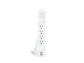 CYBERPOWER 4-OUTLET SURGE SUPPRESSOR - 6 FT CORD 2 USB A