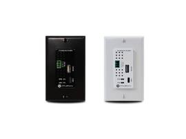 ATLONA OMEGA SINGLE GANG WALL PLATE USB-C INPUT USB DATA SUPPORT