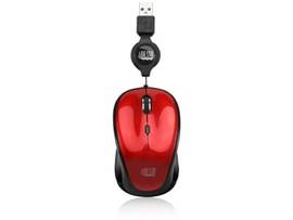 RED CLR W/ RETRACTABLE USB CBL