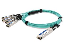 AddOn Arista Networks CAB-Q-S-AOC-3M Compatible TAA Compliant 40GBase-AOC QSFP+