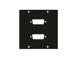 Legrand-Middle Atlantic RCK ACCORIES DB15 MLTIPIN2PRT UCP