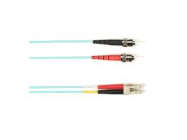 BLACK BOX CORP OM4 MM FO PATCH CABLE DUPLX, LSZH, AQUA, STLC