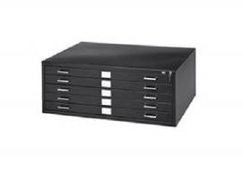 5-DRAWER STEEL FLAT FILE FOR 24INCH X 36INCH DOCUMENTS