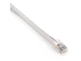 GigaTrue CAT6 Channel Patch Cable with Basic Connectors White 7-ft. 2.1-m