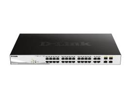 DLINK SMART MANAGED 24-PORT GB POE 193W