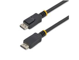 STARTECH 0.5M SHORT DISPLAYPORT 1.2 CABLE WITH LATCHES M/M - DISPLAYPORT 4K WITH