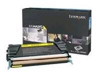 LEXMARK TONER CART C73X/X73X YELL 6K