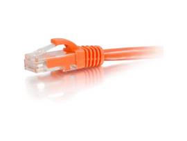 C2G 125FT CAT6 SNAGLESS UTP CBL-ORG