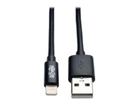 TRIPP LITE 3FT LIGHTNING USB APPLE CERTIFIED BLK 1M