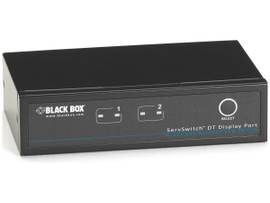 BLACK BOX CORP ISPLAY PORT KVM WITH USB AND AUD KV9702A