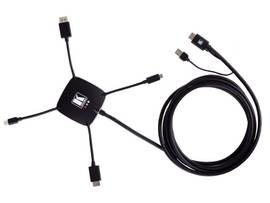 KRAMER K-SPIDER ACTIVE MULTI FORMAT INPUT M TO HDMI OUTPUT M ADAPTER CABLE