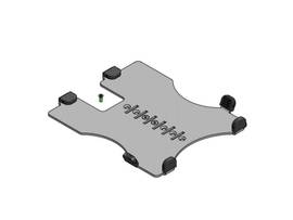 SPACEPOLE PAYMENT PLATE: VERIFONE MX925 (BLK)