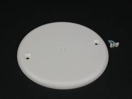 LEGRAND-WIREMOLD NM ROUND BLANK COVER 2300 IVORY (PKG OF 5)