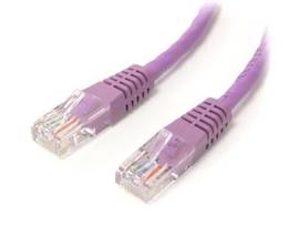 6FT PURPLE MOLDED CAT5E UTP PATCH CABLE