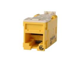 LEGRAND-ORTRONICS HDJACK,CAT6,CLARITY,T568A/B,YELLOW