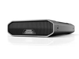 WESTERN DIGITAL WD SANDISK PROFESSIONAL G-DRIVE 6TB USB3.2 GEN2 USB-C CONNECTOR.