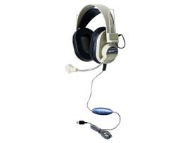 VCOM HAMILTONBUHL DELUXE USB HEADSET WITH GOOSENECK MICROPHONE - 40 PACK