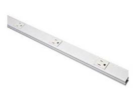 LEGRAND-WIREMOLD PLGMD 6FT. SGL CRT 6IN. OC 2000 BK (PKG OF 2)