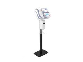 CTA DIGITAL THIN PROFILE SANITAZING STAND BLK