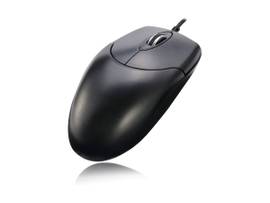 3-BTN 1600 DPI LSR MSE,USB,BLK,FAST