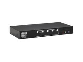 TRIPP 4-PORT DISPLAYPORT DUAL DISPLAY KVM SWITCH 4K 60HZ USB 3.2 GEN 1