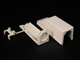 LEGRAND-WIREMOLD NM ENT END FT 800 WHITE