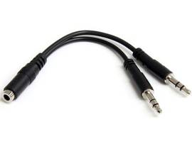 HEADSET SPLITTER 4 PIN TO 2X 3 POSITION