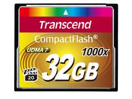 TRANSCEND 32G CF CRD (1000X, TYPE I )