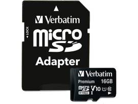 MICROSDHC CLASS 10 W/ADAPTER