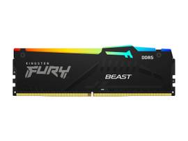 KINGSTON 64GB 6000MT/S DDR5 CL40 DIMM (KIT OF 4) FURY BEAST RGB XMP