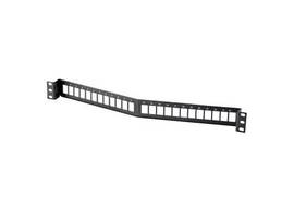 LEGRAND-ORTRONICS 24PORT ANGL PJ JK,PNL BLK