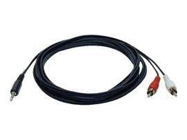 Tripp Lite series 3.5 mm Mini Stereo to RCA Audio Y Splitter Adapter Cable (M/2x