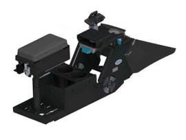 GAMBER KIT, 2021+ DODGE CHARGER 8.5IN CONSOLE WITH CUP HOLDER, PHONE MOUNT, PRNT ARMREST, AND MONGOOSE 9IN XLE