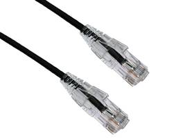 AXIOM 4FT CAT6A BENDNFLEX ULTRA-THIN SNAGLESS PATCH CABLE 650MHZ (BLACK)