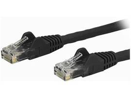 6FT CAT6 ETHERNET CABLE BLACK 100W POE