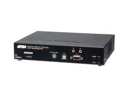 ATEN 5K DISPLAYPORT KVM OVER IP TRANSMITTER 10GB NETWORK FIBER COPPER