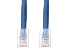 ADD-ON 60FT RJ-45 M/M CAT6 BLUE CU PATCH CBL