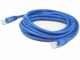 50ft RJ-45 (Male) to RJ-45 (Male) Straight Blue Cat6 Slim UTP PVC Copper Patch C